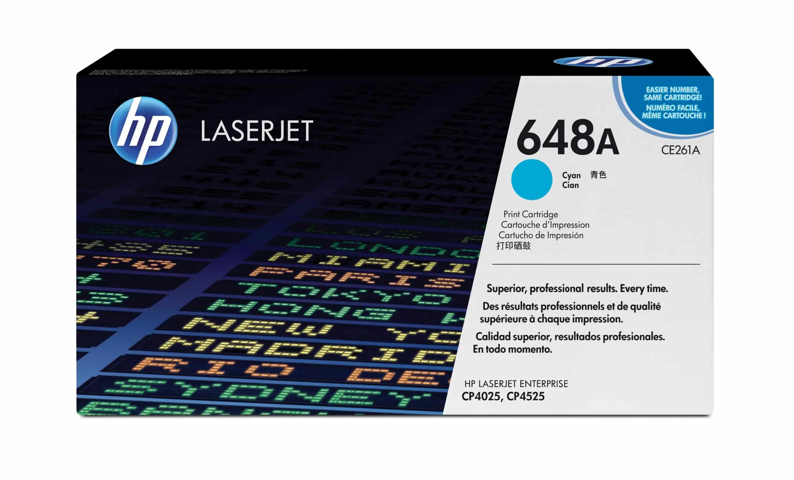 HP 648A Cyan – Toner HP LaserJet d’origine (CE261A) Connecto.ma